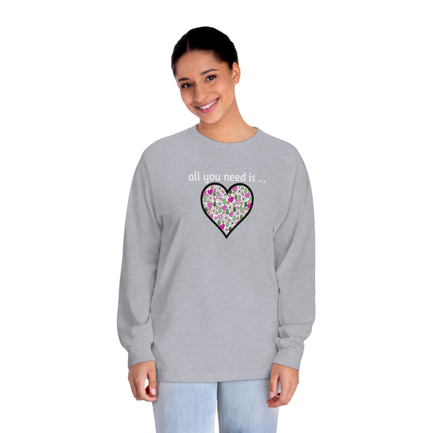 Tee Long sleeve All you need is love