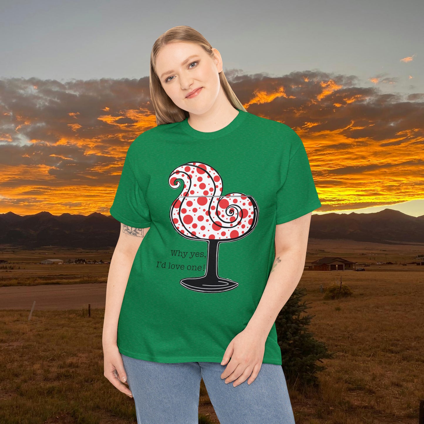 Tee Short sleeve Why yes, I’d love one