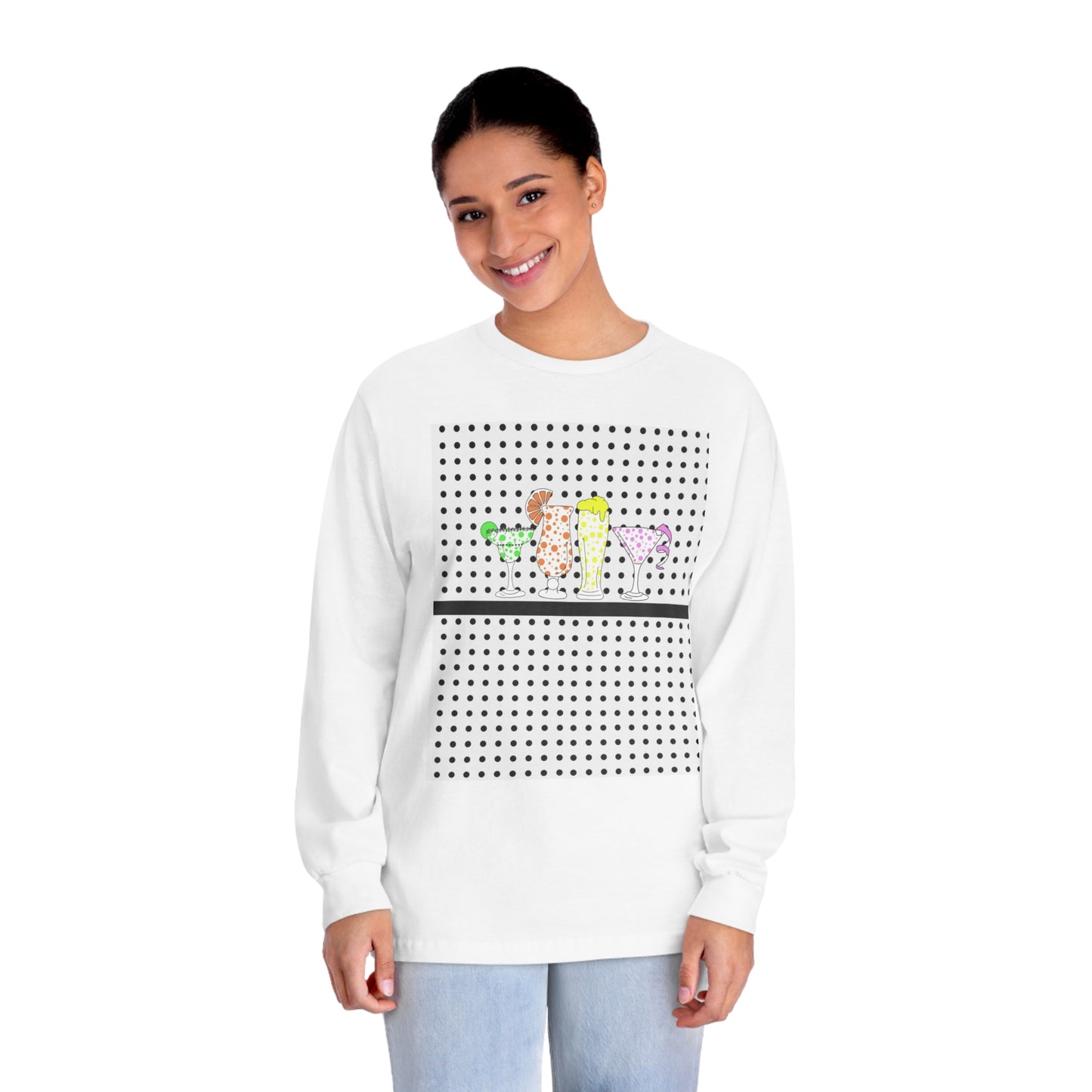 Tee Long sleeved Cocktails, anyone?