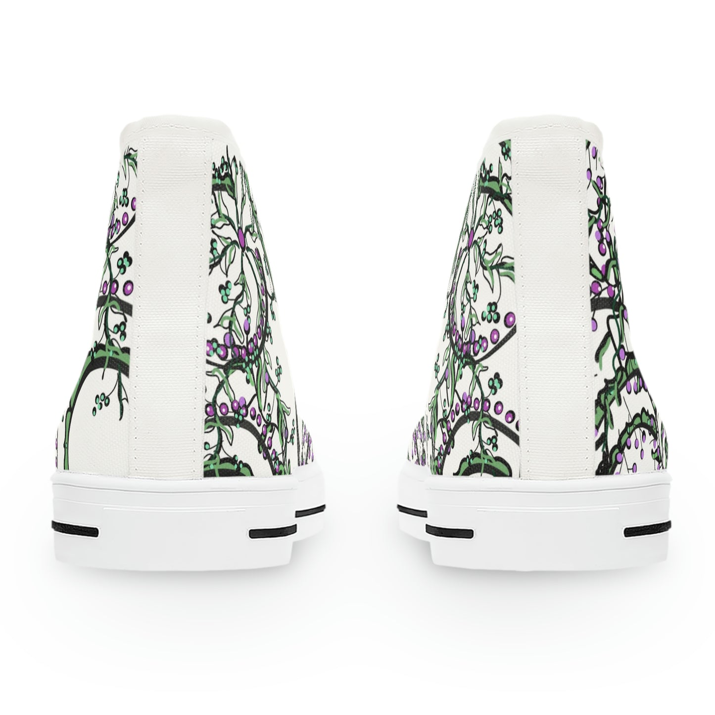 Women's High Top Sneakers - Delilah