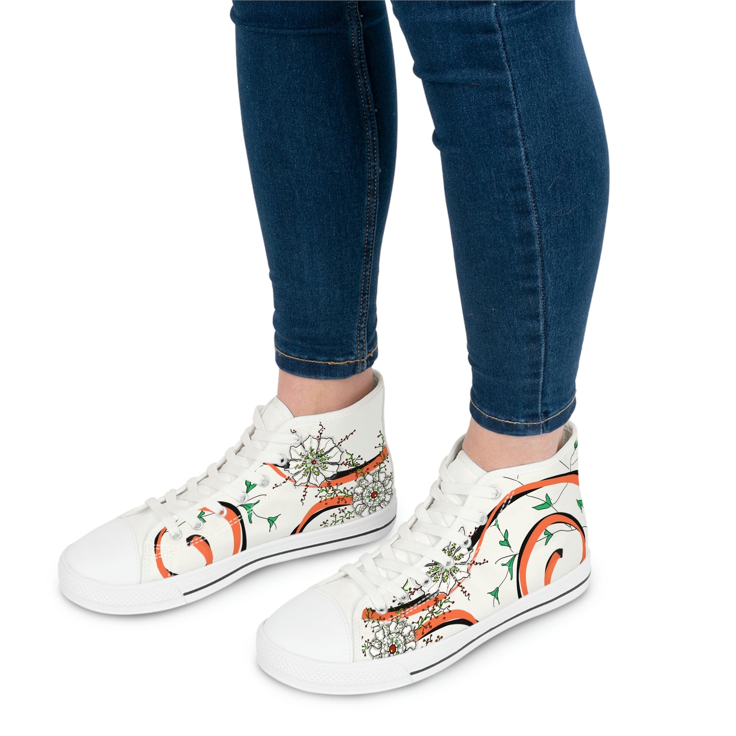 Women's High Top Sneakers - Suzanne
