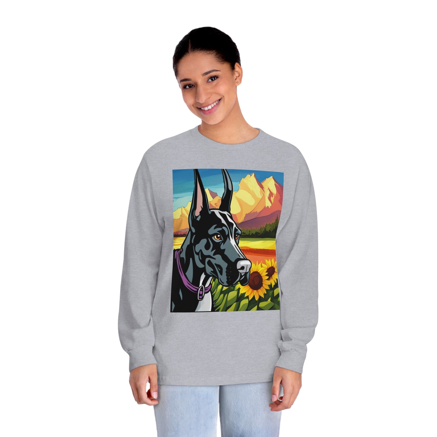 Tee Long sleeve Great Dane Dog