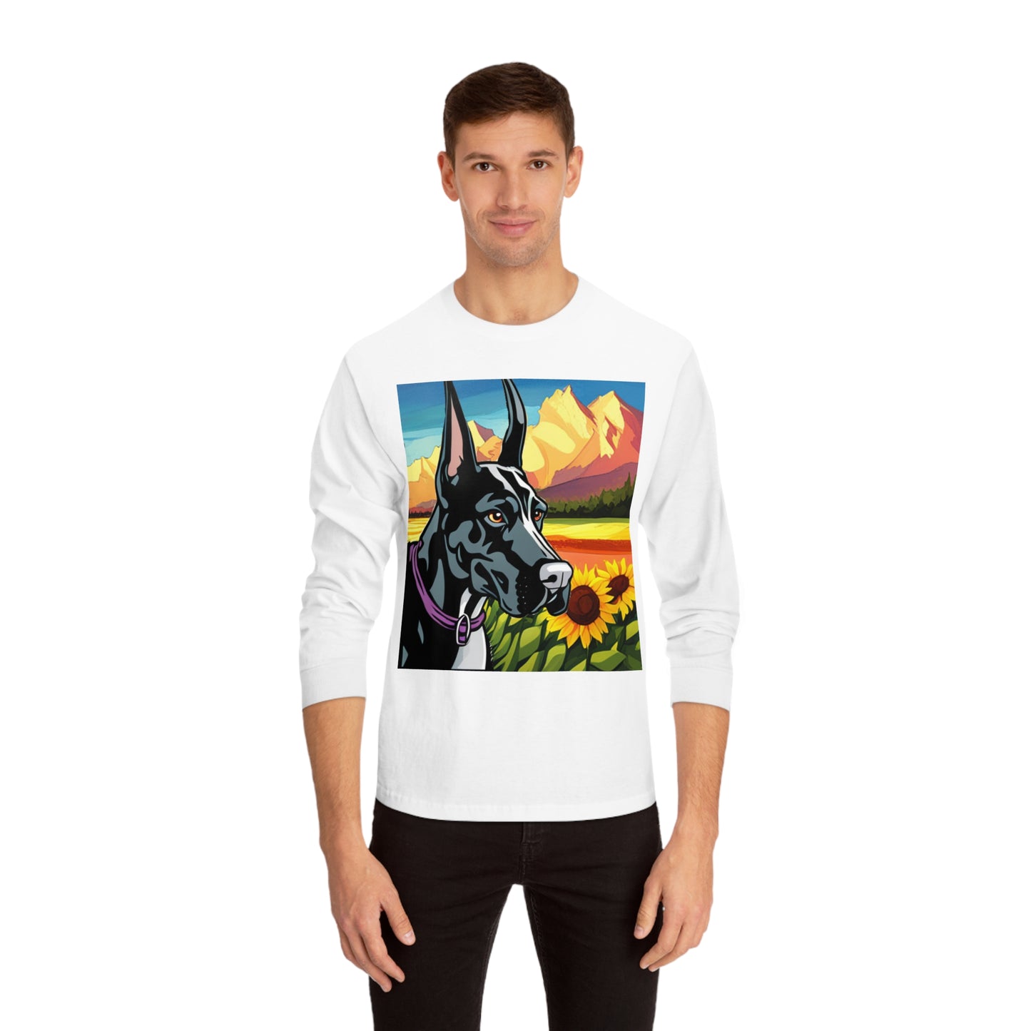 Tee Long sleeve Great Dane Dog