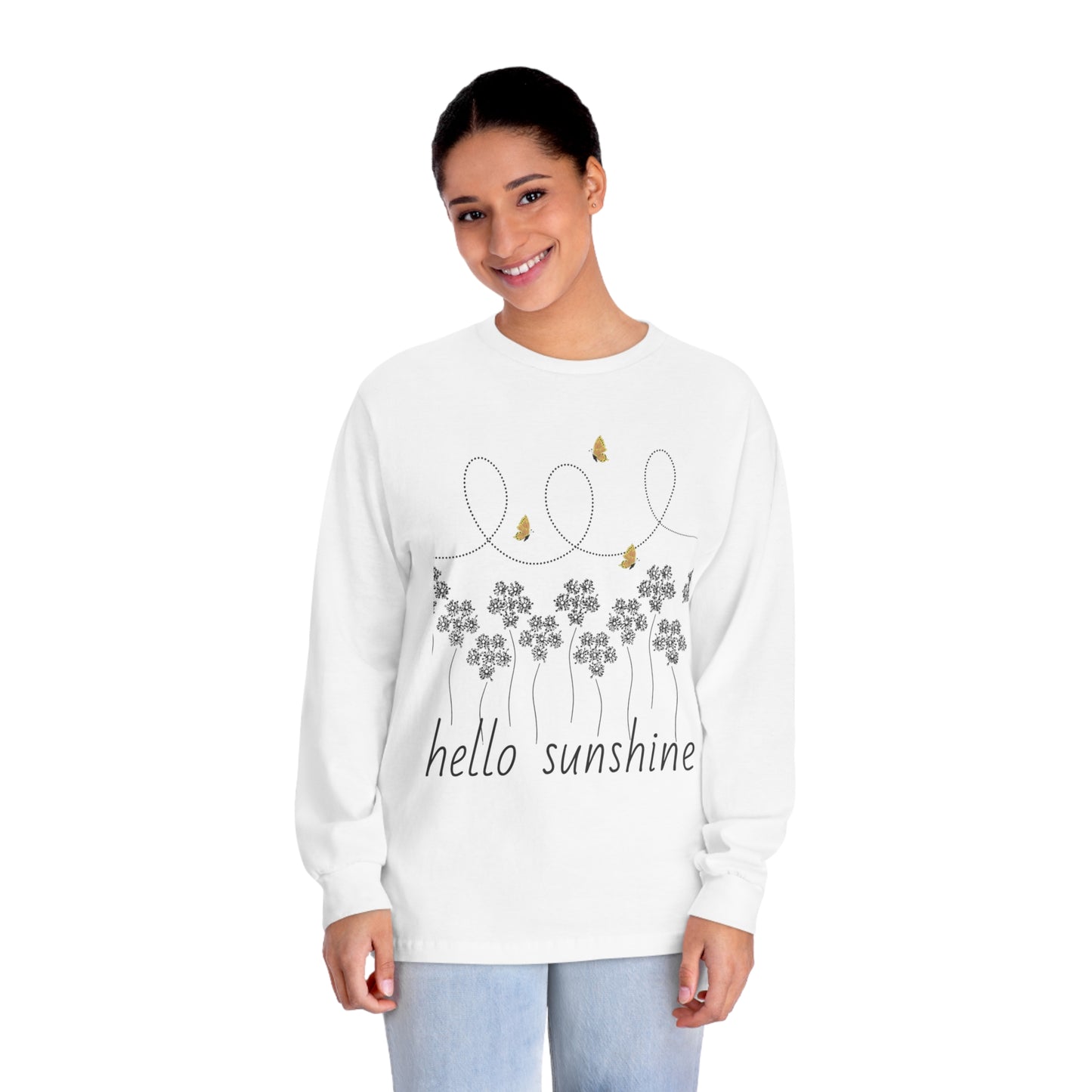 Tee Long sleeve Hello Sunshine