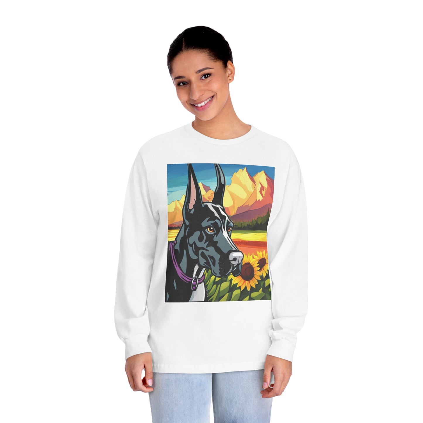 Tee Long sleeve Great Dane Dog
