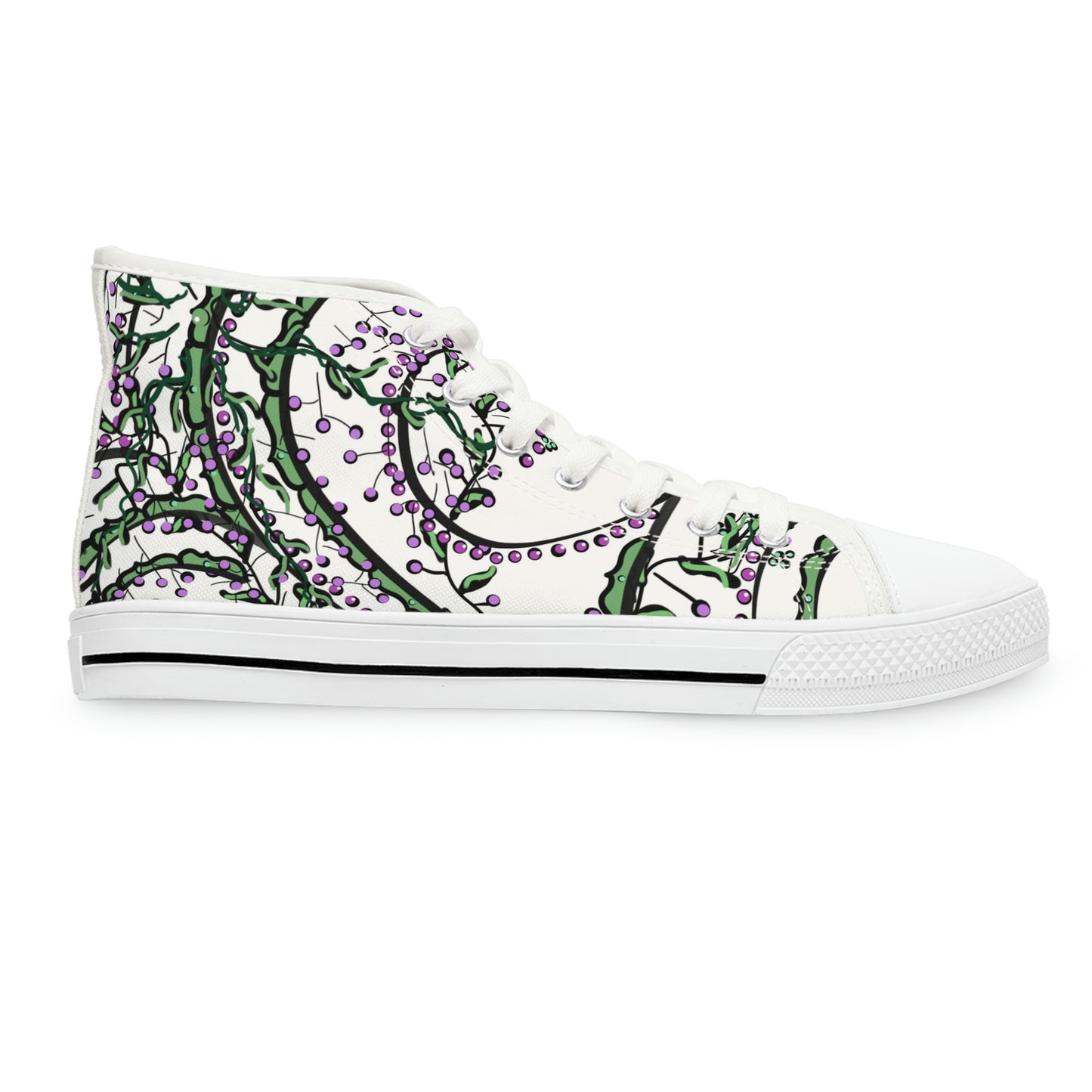 Women's High Top Sneakers - Delilah