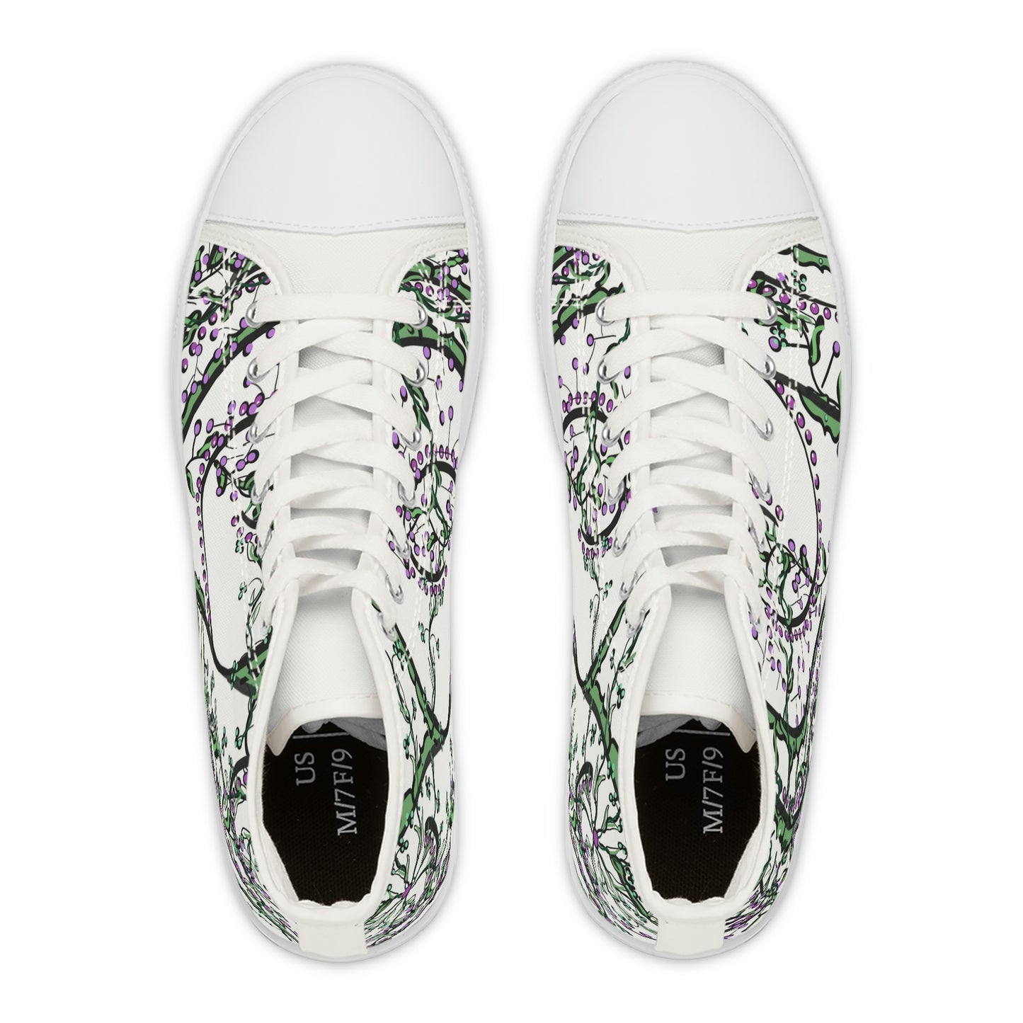 Women's High Top Sneakers - Delilah